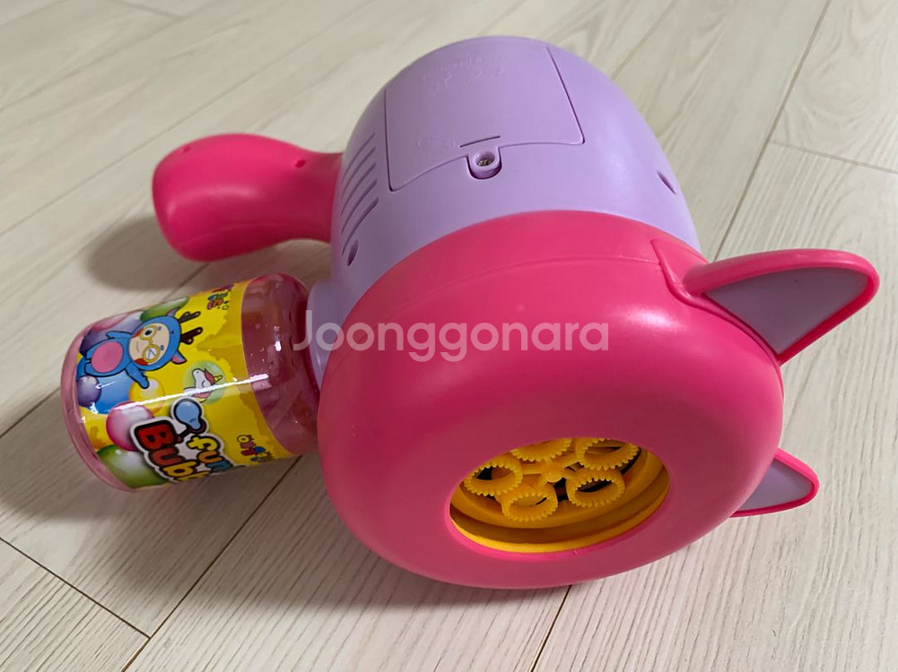 애들랜드 스피닝 터보 피그 버블건 2개일괄 민트+핑크--2