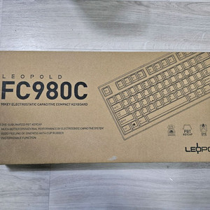레오폴드 FC980C 45g 균등 토프레 무접점키보드