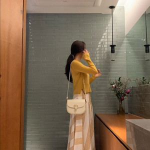 r2w silk stripe SK 레투 실크 스트라이프 스커트