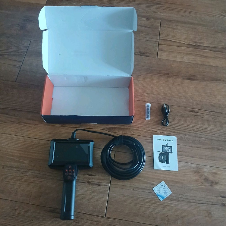 [새상품] 5M 사진,녹화 4.3인치 고화질 듀얼내시경카메라 SD 충전지교체식 배관검사 누수탐지--9