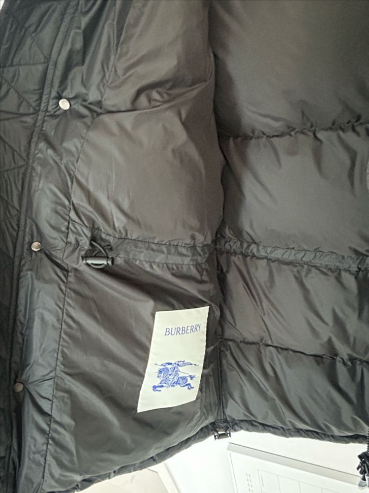 버버리 HAWORTH 덕다운 남성 롱패딩(새상품) 이미지