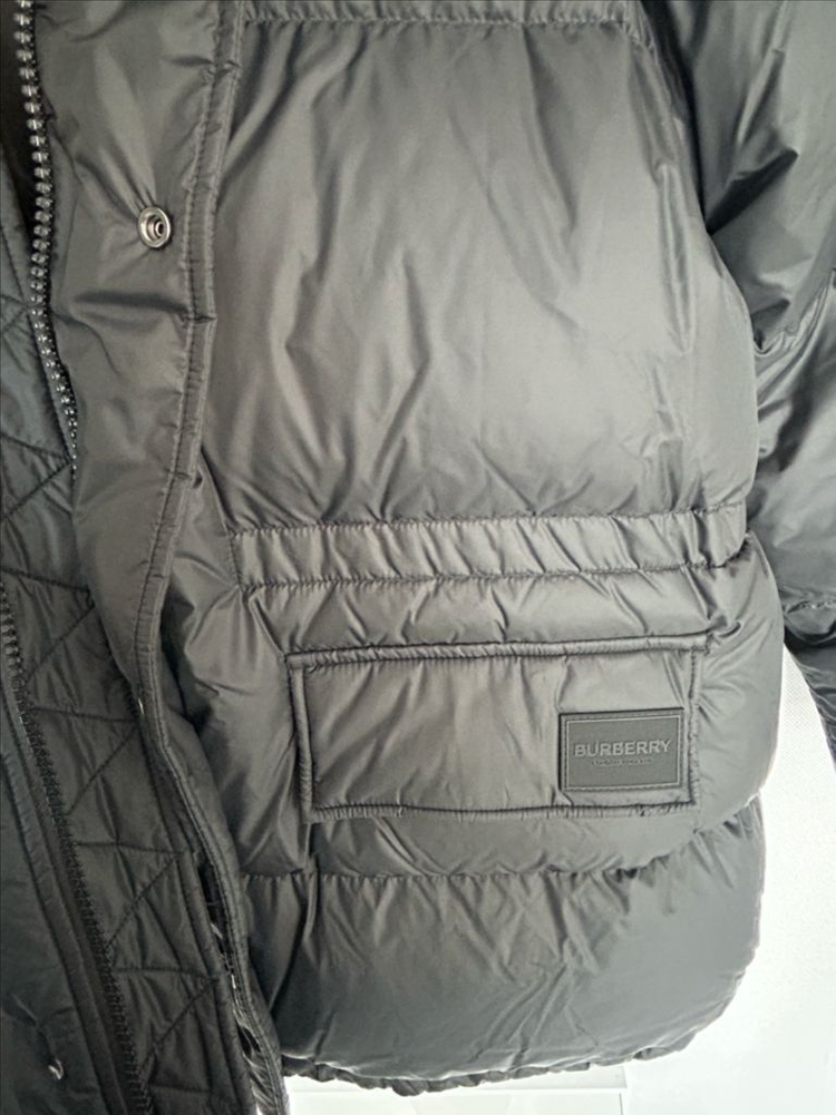 버버리 HAWORTH 덕다운 남성 롱패딩(새상품) 이미지
