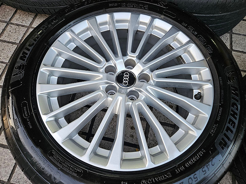 아우디 C8 A6 프리미엄 정품 18인치 휠타이어셋트--5