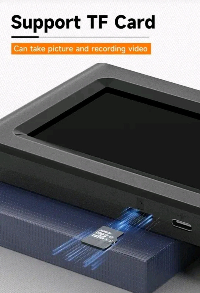 [새상품] 5M 사진,녹화 4.3인치 고화질 듀얼내시경카메라 SD 충전지교체식 배관검사 누수탐지--2