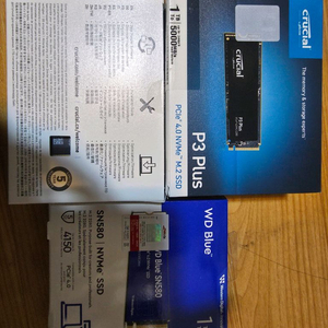 마이크론 Crucial P3 Plus M.2 NVMe 아스크텍 (1TB) Western Digital 이미지