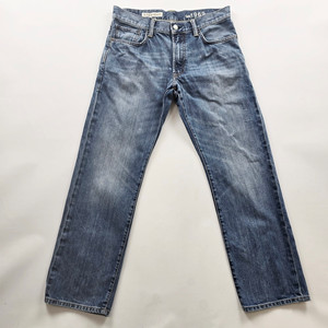 갭 청바지 일자 워싱 데님 사이즈32 R4131