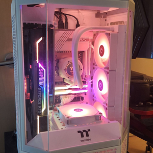 7800x3d / 3080ti / 32gb 타워 300 케이스 게이밍 컴퓨터 판매합니다. /화이트 버젼