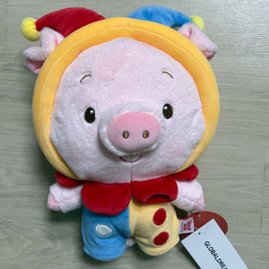 삐에로피그 돼지인형 새상품(27cm) 이미지
