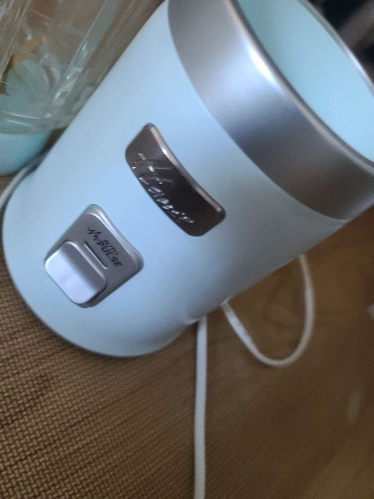 한일 미니 유리 믹서 GMFC-670 민트색 이유식 믹서기--3