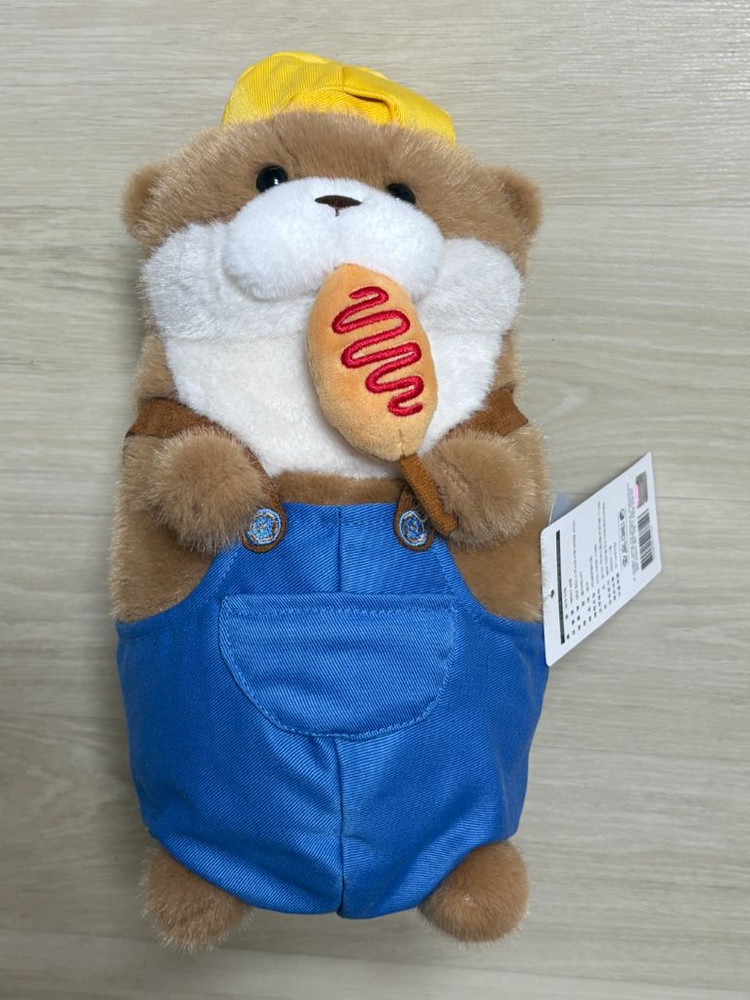 목욕시간 우소우소짱, 냠냠 핫도그 우소우소짱 중형인형(새상품) 이미지