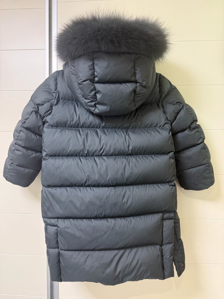 닥스 키즈 덕 다운 폭스퍼 롱 패딩 (한파용) 110--6