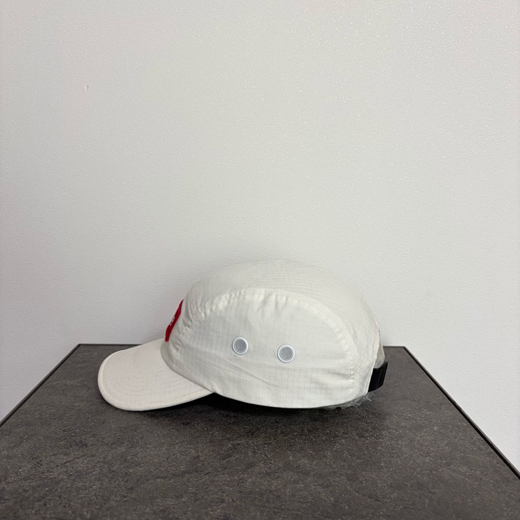(OS) 슈프림 박스로고 캠프캡 모자 벤틸 벤타일 화이트--1