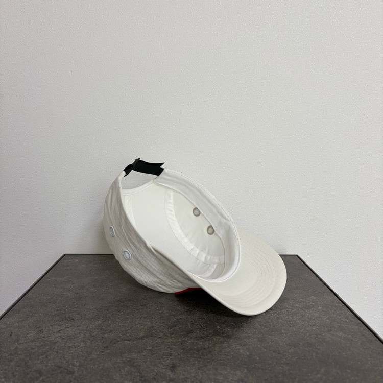 (OS) 슈프림 박스로고 캠프캡 모자 벤틸 벤타일 화이트--6