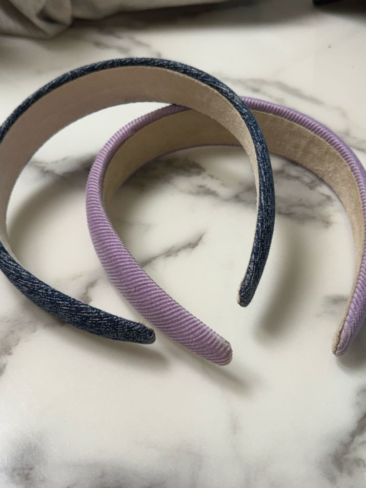 이미스 헤어밴드 머리띠 2개 헤어핀 1개 일괄--1