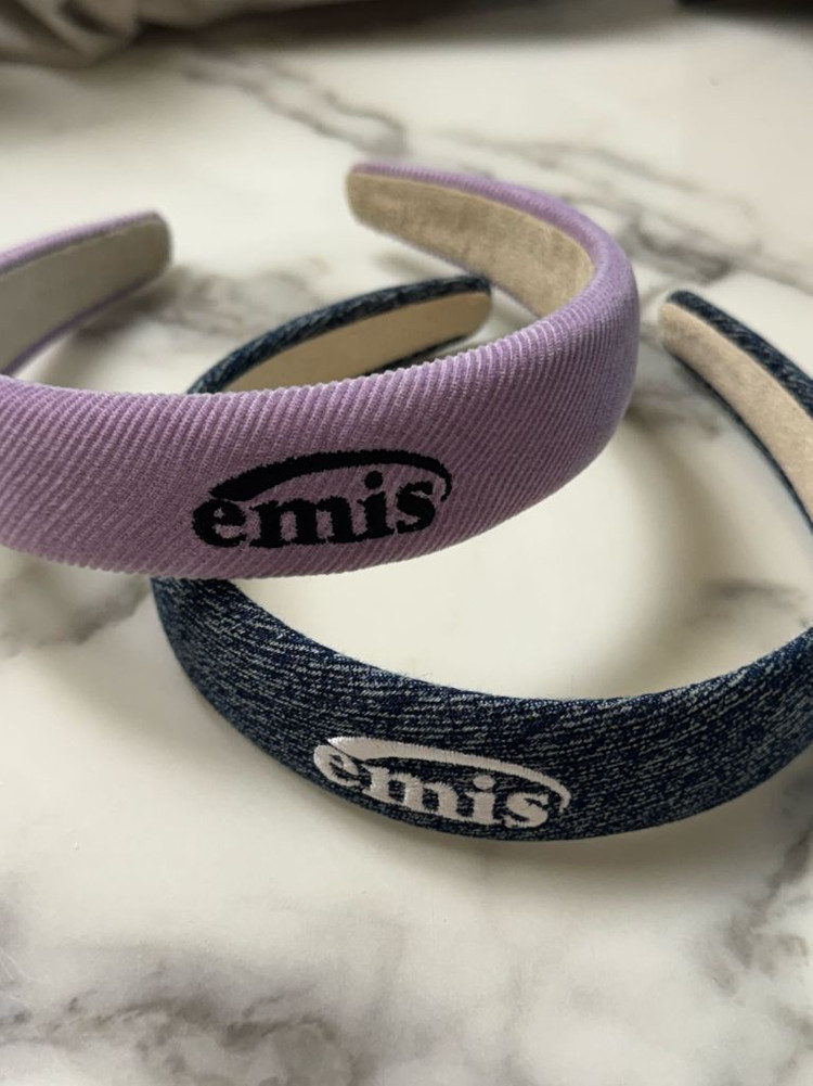 이미스 헤어밴드 머리띠 2개 헤어핀 1개 일괄--2