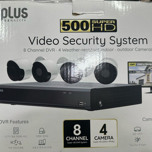 캠플러스 cctv 8ch/4ca 2TB (박스개봉)