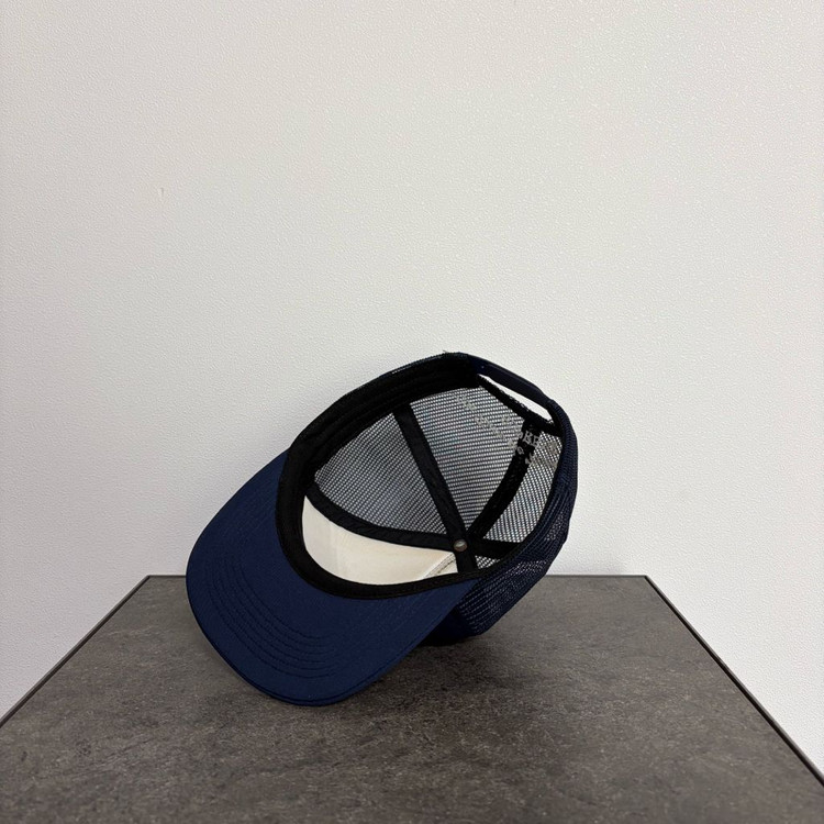 (OS) 슈프림 6패널 볼캡 모자 비프 네이비--5