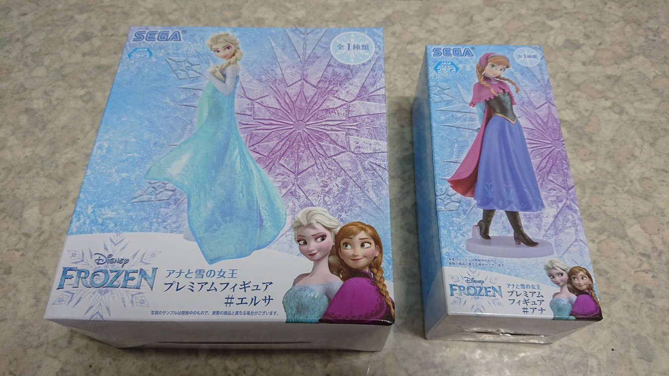 세가 프리미엄 피규어 겨울왕국1 엘사 안나--2