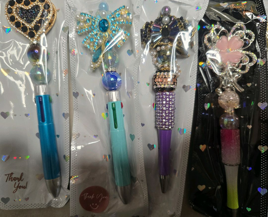 수제비즈 장식 볼펜 세트(개당9천원)--1