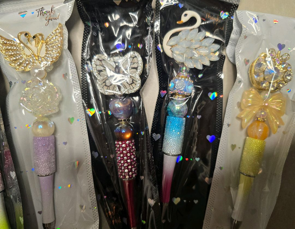 수제비즈 장식 볼펜 세트(개당9천원)--2