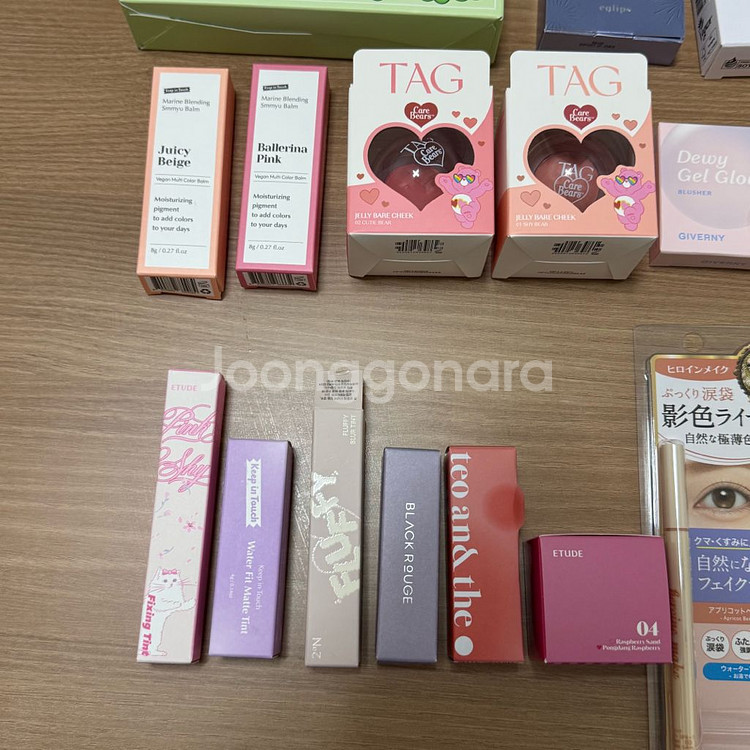 힌스 디어에이 태그 키핀터치 투에이엔 투쿨포스쿨 쿠션 틴트 블러셔 팩트--4