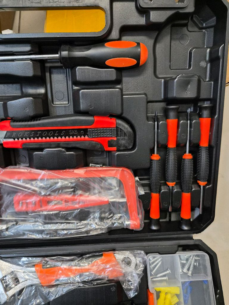 가정용 수공구 세트 미사용 새제품 이미지