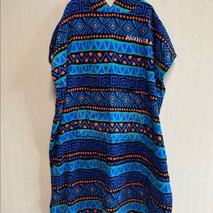 퀵실버 판초타월 수영 후드가운