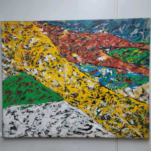 40호 비구상 추상화 그림