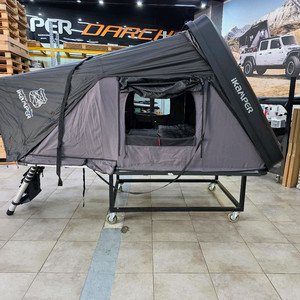 아이캠퍼 스카이캠프 3.0 루프탑텐트 무광블랙 랩토라이너색상 어넥스포함 이미지