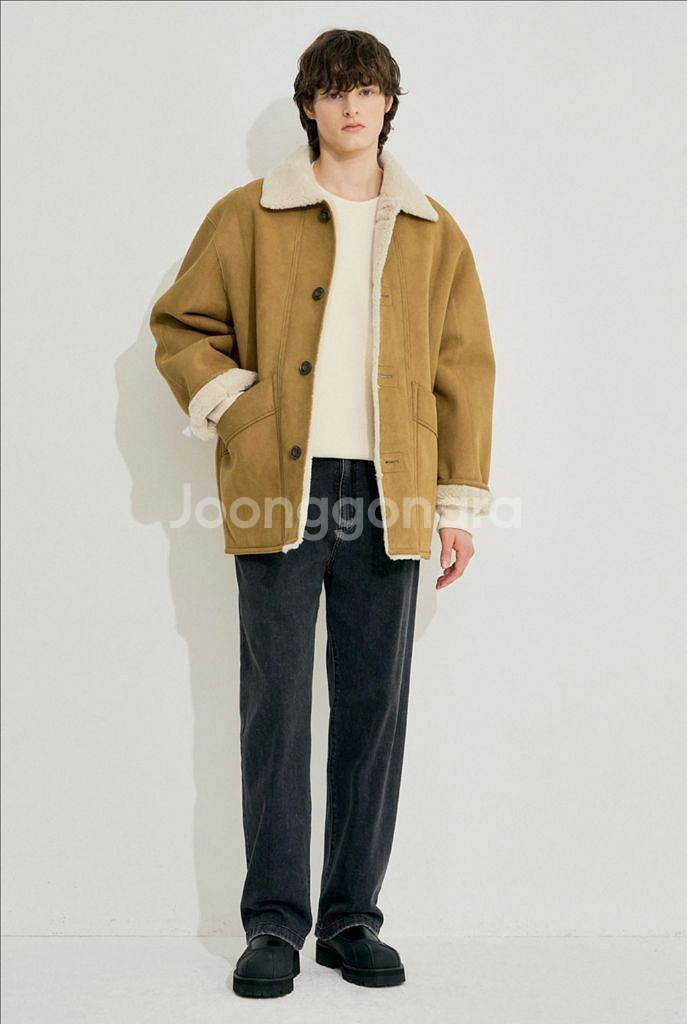 SYSTEM HOMM 시스템옴므 리버시블 무스탕 자켓 105--3