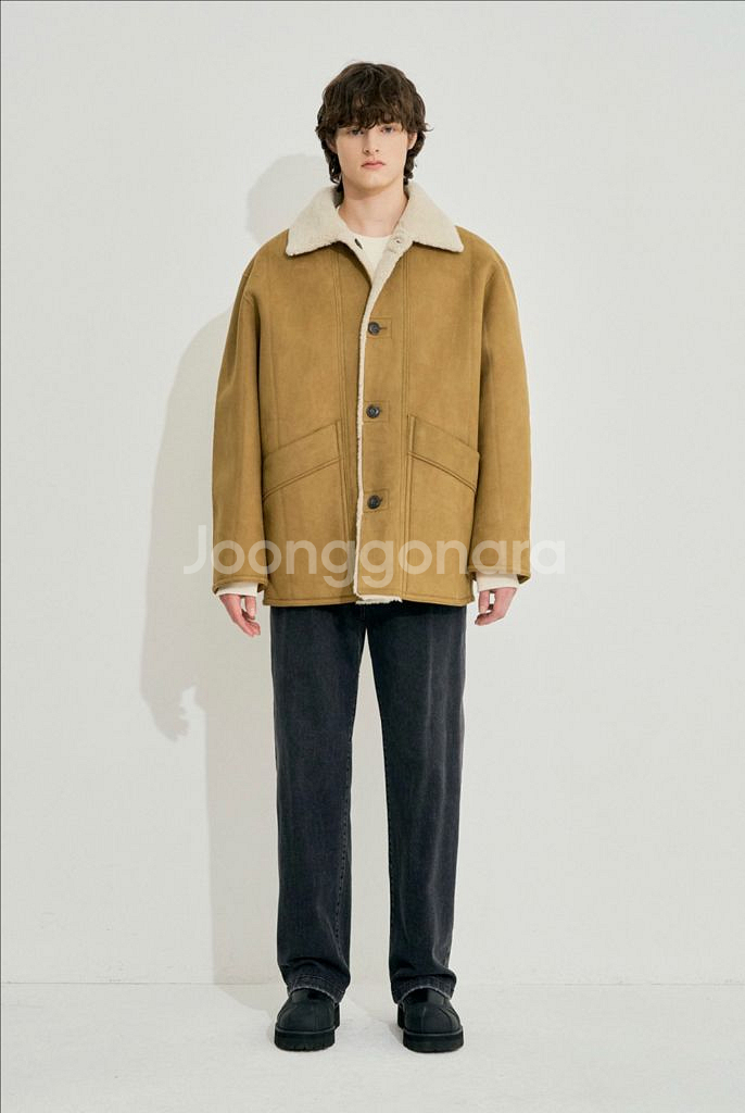 SYSTEM HOMM 시스템옴므 리버시블 무스탕 자켓 105--6