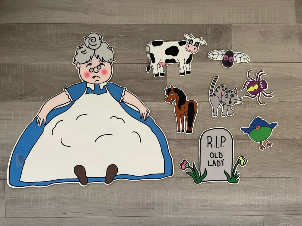 스토리 펠트 양면보드 교육용 교구--1