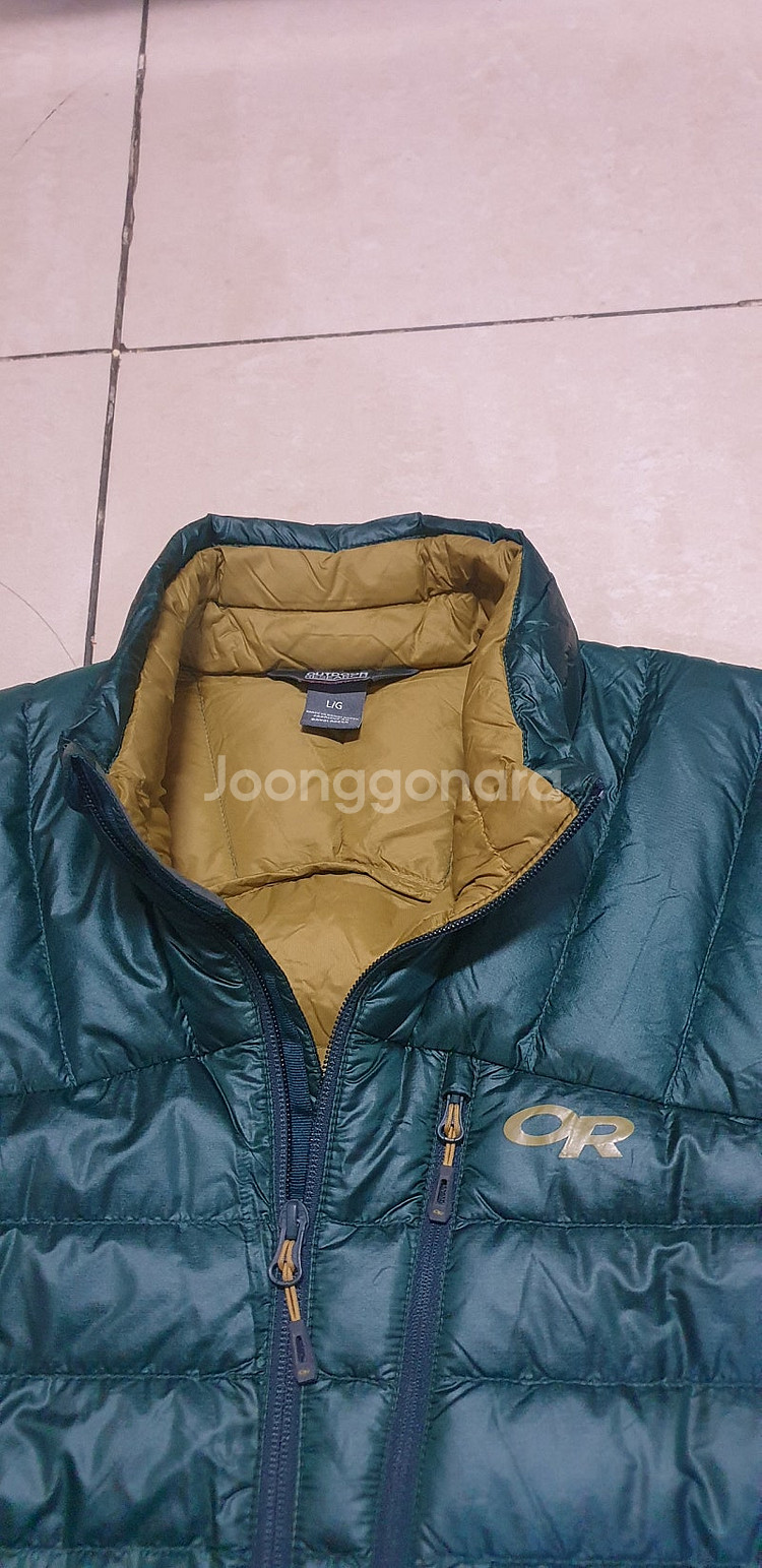 OR 구스 경량패딩 L / 노스페이스 800필 경량패딩 L--7