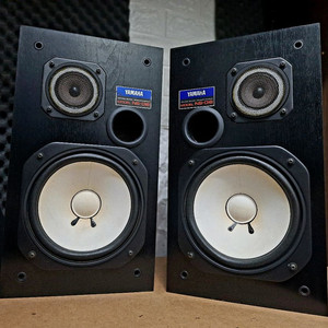 야마하 YAMAHA NS-018 스피커 /빈티지 모니터 오디오명기 대형 레트로 오디오 카페 매장 앤틱 사운드