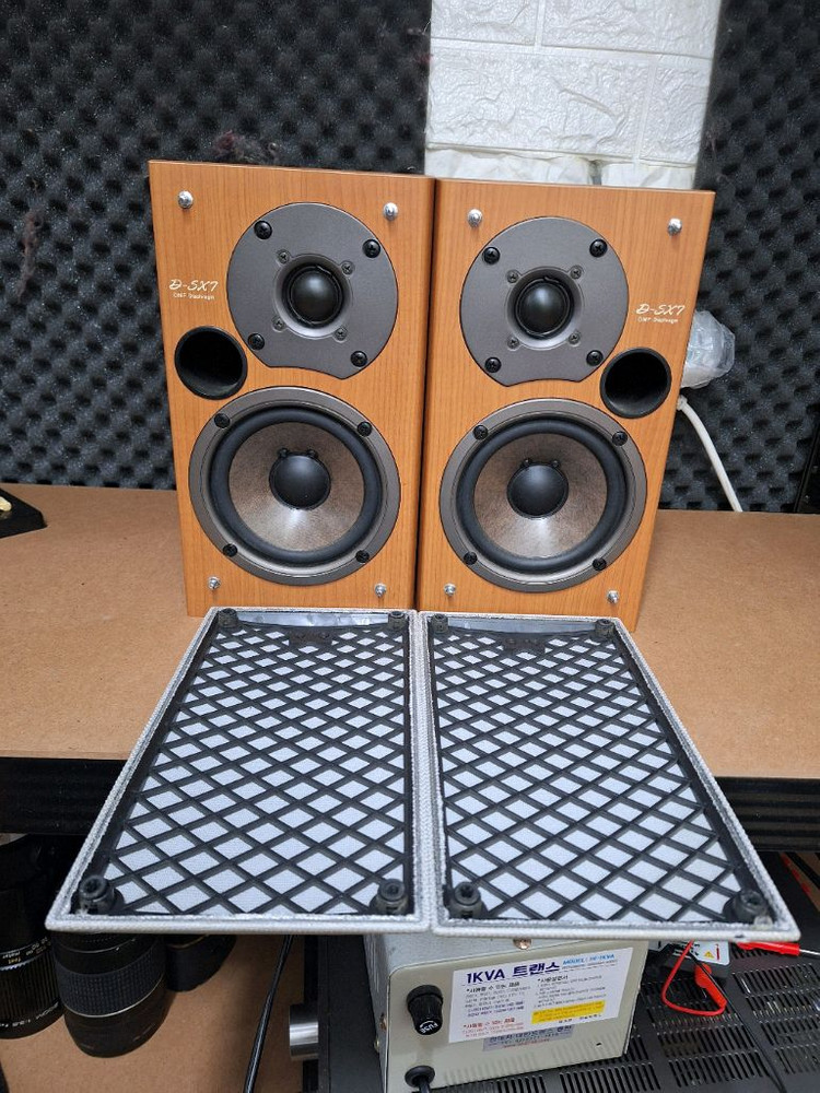70w 빈티지 중형 스피커 온쿄 d-sx7 레트로 앤틱 카페 가게 오디오 매장 인테리어 니어필드 이미지