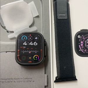 애플워치 울트라3 블랙 SSS급