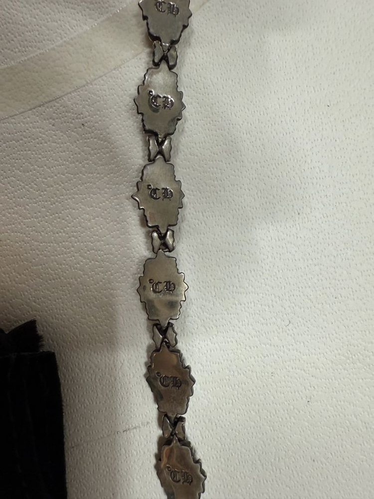 크롬하츠 정품 미니키퍼링크팔찌 국내백화점구매 오리지날 새상품급 인보이스 등 풀구성 팝니다.!!--3