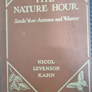 The Nature Hour: Sixth Year Autumn and Winter미국 빈티지 자연관찰 교과서 이미지