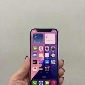 (부산중고폰)아이폰12미니 화이트 64기가 공기계 판매해요