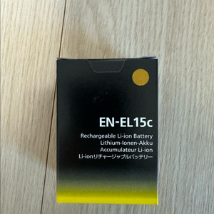 니콘 배터리 EN-EL15c 미개봉 판매