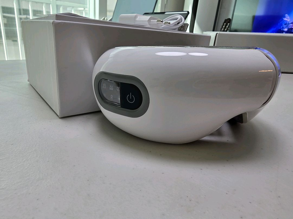 자미와 스마트 눈 마사지기 MP-1188 화이트 새제품--3