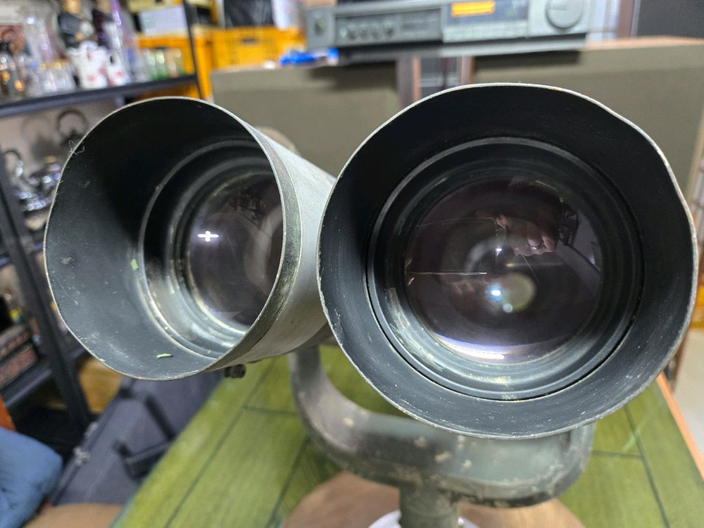 대박급처! 빈티지 WW2 니콘 빅아이 25*80, 해군 전함용 쌍안경--5