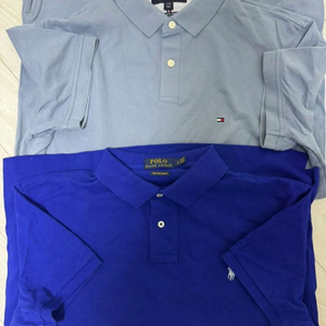 폴로 타미 pk 반팔티 새상품 2장일괄 커스텀슬림 라지