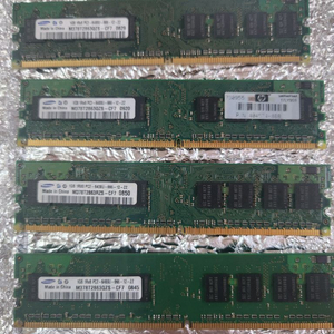 DDR2 메모리 1GB 4개 세트
