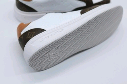 루이비통 가죽 스니커즈 남성 41=260~265 이미지
