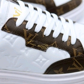 루이비통 가죽 스니커즈 남성 41=260~265 이미지