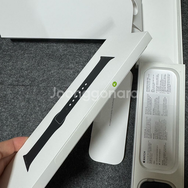 애플워치10 GPS 제트블랙 46mm--8