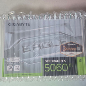 (미개봉 새제품)GIGABYTE 지포스 RTX 5060 Ti EAGLE OC ICE D7 16GB