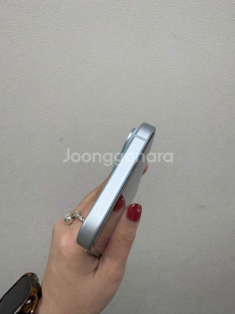 (부산중고폰) 아이폰15 블루 128기가 공기계 판매해요--5