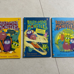 billy and the mini monsters 3권 영어원서 미국구입 이미지